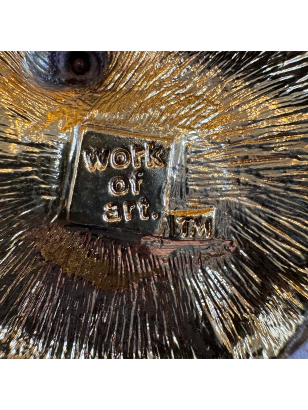 Majesty Release No. 20 Decorative Eagle Trinket Box With Rhinestones & Hinged Li - Picture 11 of 13